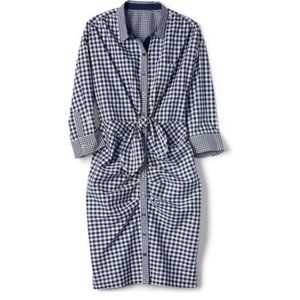 GAP Sarah Jessica Parker Gingham Shirtdress